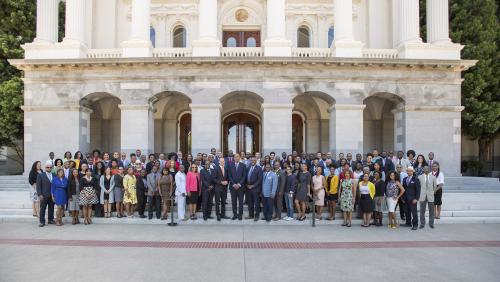 2017 Black Capitol Staff and CLBC Members on the West Steps