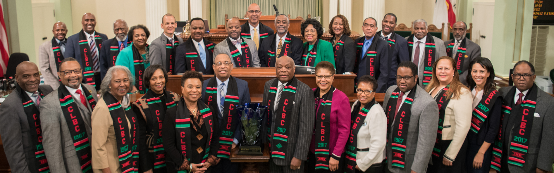 Members of the California Legislative Black Caucus